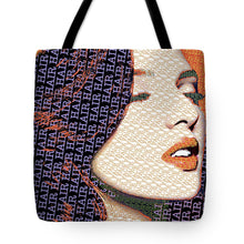 Vain Portrait Of A Woman 2 - Tote Bag Tote Bag Pixels 18" x 18"  