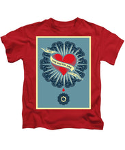 Rubino Zen Namaste - Kids T-Shirt Kids T-Shirt Pixels Red Small 