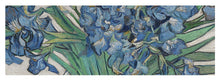 Vincent Van Gogh Irises Floral Purple - Yoga Mat Yoga Mat Pixels   