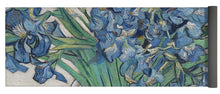 Vincent Van Gogh Irises Floral Purple - Yoga Mat Yoga Mat Pixels 24" x 72"  