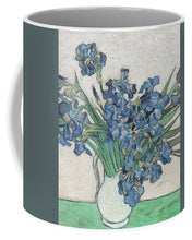 Vincent Van Gogh Irises Floral Purple - Mug Mug Pixels Small (11 oz.)  