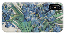 Vincent Van Gogh Irises Floral Purple - Phone Case Phone Case Pixels IPhone X Case  