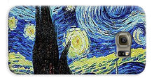 Vincent Van Gogh Starry Night Painting - Phone Case Phone Case Pixels Galaxy S6 Case  