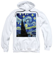 Vincent Van Gogh Starry Night Painting - Sweatshirt Sweatshirt Pixels White Small 