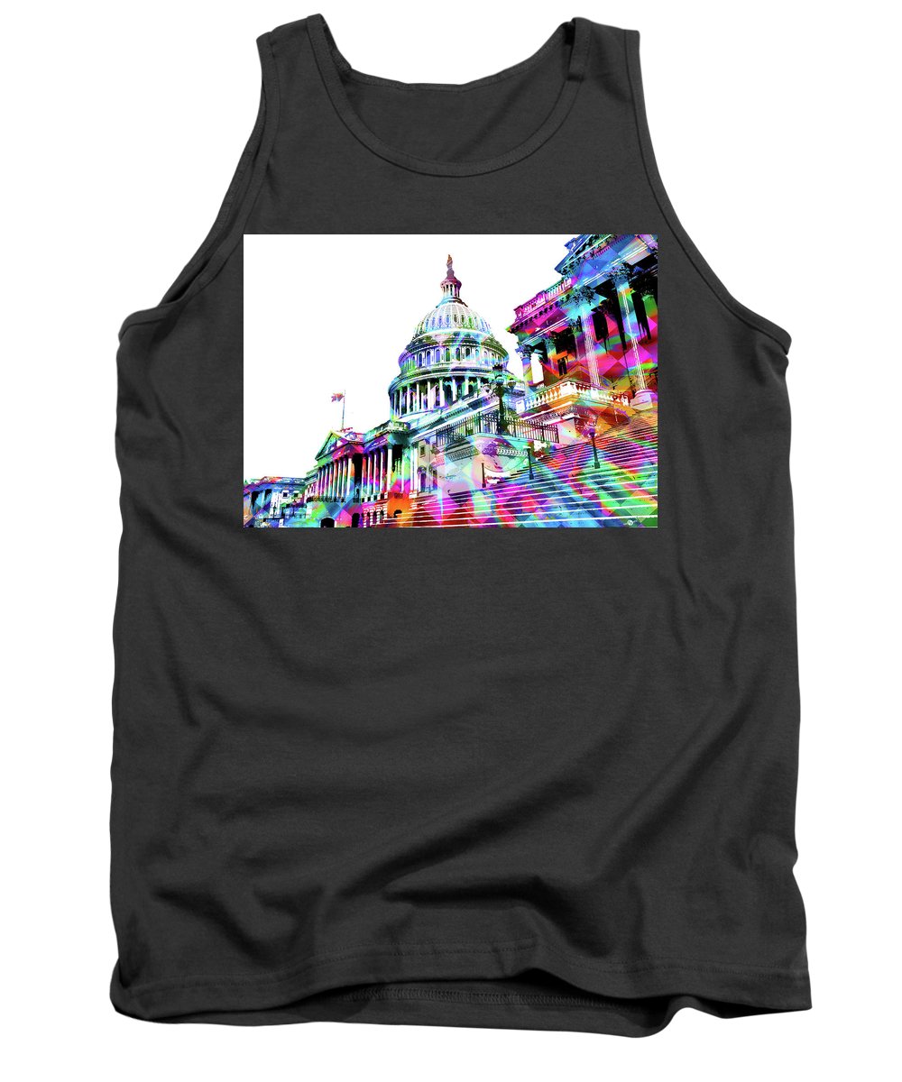 Washington Capitol Color 1 - Tank Top