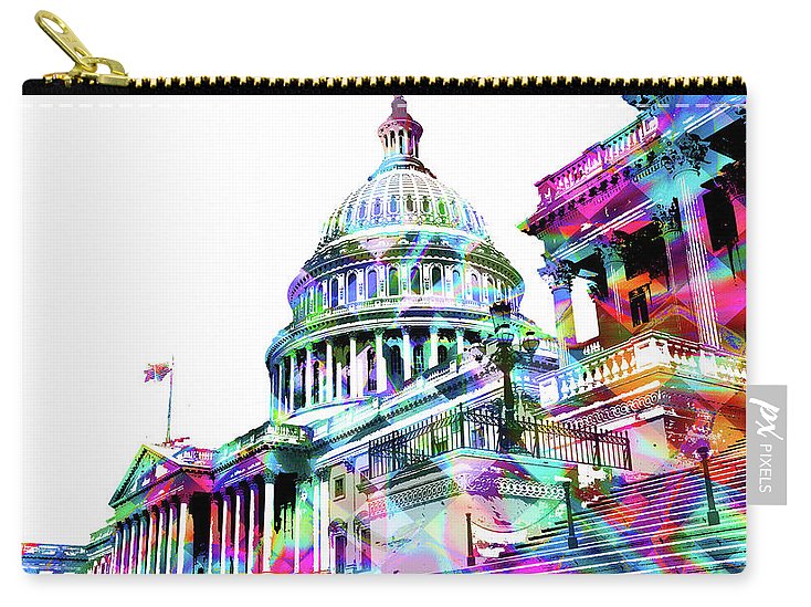 Washington Capitol Color 1 - Carry-All Pouch