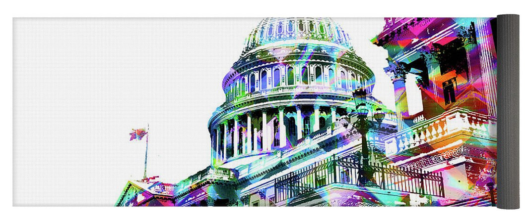 Washington Capitol Color 1 - Yoga Mat