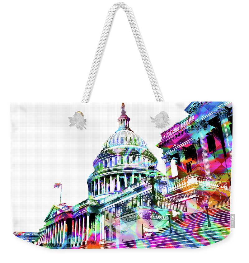 Washington Capitol Color 1 - Weekender Tote Bag