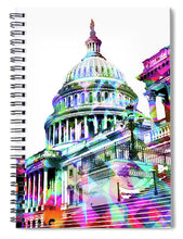 Washington Capitol Color 1 - Spiral Notebook