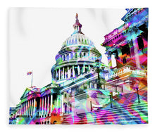 Washington Capitol Color 1 - Blanket