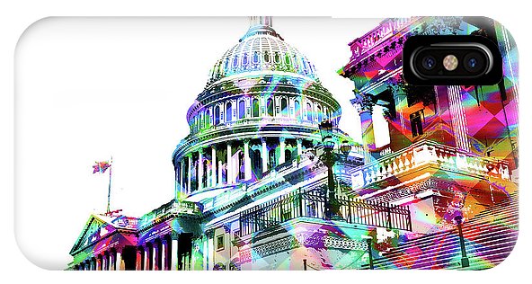 Washington Capitol Color 1 - Phone Case