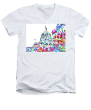 Washington Capitol Color 2 - Men's V-Neck T-Shirt