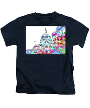 Washington Capitol Color 2 - Kids T-Shirt