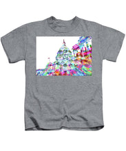 Washington Capitol Color 2 - Kids T-Shirt