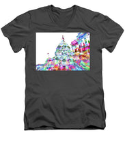 Washington Capitol Color 2 - Men's V-Neck T-Shirt