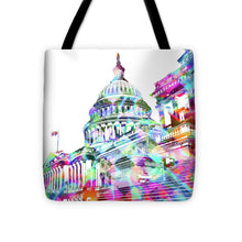 Washington Capitol Color 2 - Tote Bag