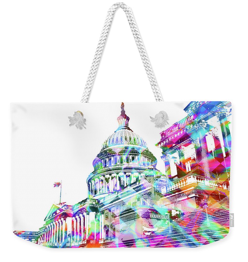 Washington Capitol Color 2 - Weekender Tote Bag