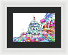 Washington Capitol Color 2 - Framed Print