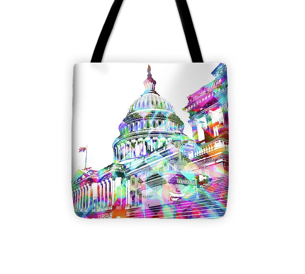 Washington Capitol Color 2 - Tote Bag