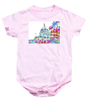 Washington Capitol Color 2 - Baby Onesie