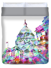 Washington Capitol Color 2 - Duvet Cover