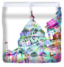 Washington Capitol Color 2 - Duvet Cover