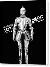 Rise Weaponize Art - Canvas Print