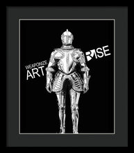 Rise Weaponize Art - Framed Print