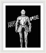 Rise Weaponize Art - Framed Print