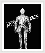 Rise Weaponize Art - Framed Print