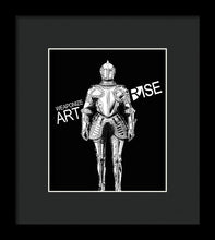 Rise Weaponize Art - Framed Print