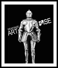 Rise Weaponize Art - Framed Print