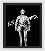 Rise Weaponize Art - Framed Print