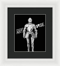 Rise Weaponize Art - Framed Print