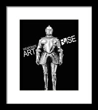 Rise Weaponize Art - Framed Print