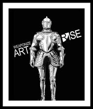 Rise Weaponize Art - Framed Print