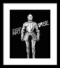 Rise Weaponize Art - Framed Print