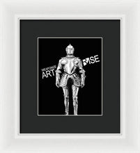 Rise Weaponize Art - Framed Print