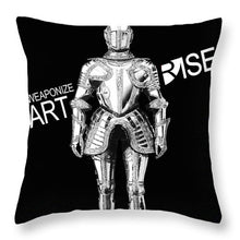 Rise Weaponize Art - Throw Pillow