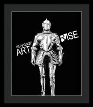 Rise Weaponize Art - Framed Print