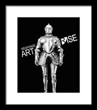 Rise Weaponize Art - Framed Print