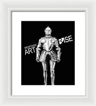 Rise Weaponize Art - Framed Print