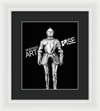 Rise Weaponize Art - Framed Print