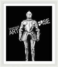 Rise Weaponize Art - Framed Print