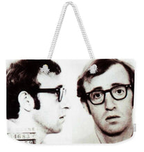 Woody Allen Mug Shot For Film Character Virgil 1969 Sepia - Weekender Tote Bag
