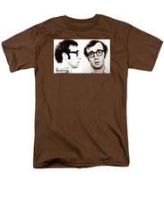 Woody Allen Mug Shot For Film Character Virgil 1969 Sepia - Men's T-Shirt  (Regular Fit)