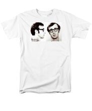 Woody Allen Mug Shot For Film Character Virgil 1969 Sepia - Men's T-Shirt  (Regular Fit)