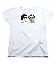 Woody Allen Mug Shot For Film Character Virgil 1969 Sepia - Women's T-Shirt (Standard Fit)
