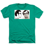 Woody Allen Mug Shot For Film Character Virgil 1969 Sepia - Heathers T-Shirt
