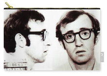 Woody Allen Mug Shot For Film Character Virgil 1969 Sepia - Carry-All Pouch